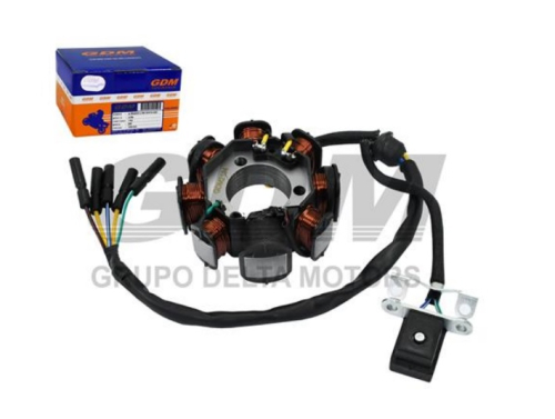 ALTERNADOR CG125 HONDA ORIGINAL(8 CAMPOS)