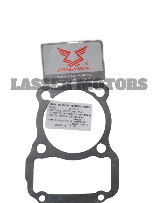 EMPAQUE CILINDRO ZONGSHEN 150 ORIGINAL