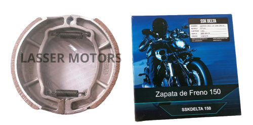 ZAPATA CG125/GL150 -BLANCA 010 – DELTA